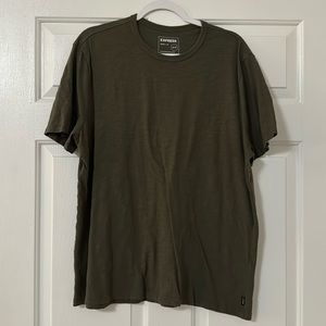 XL Express Short Sleeve Olive Tee
